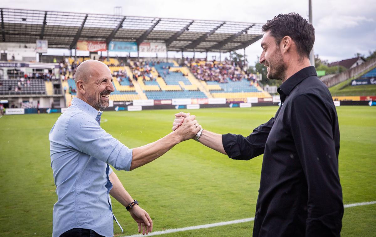 Celje Maribor | Trener Celja Albert Riera je v štajerskem derbiju premagal stanovskega kolega Damirja Krznarja. | Foto Jure Banfi/alesfevzer.com