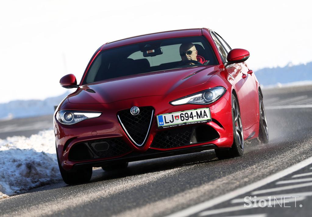 Alfa romeo gulia quadrifoglio test