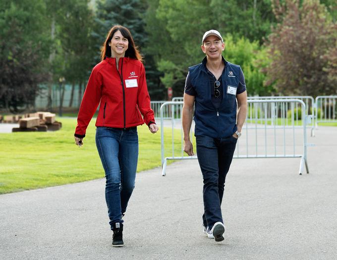 Jeff in MacKenzie Bezos | Foto: Getty Images