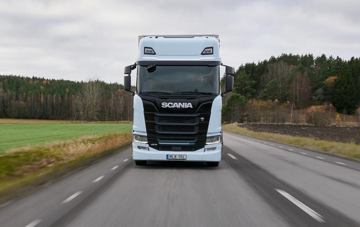 Scania električni tovornjak | Scania bo do leta 2040 iz ponudbe umaknila dizelske motorje. | Foto Scania