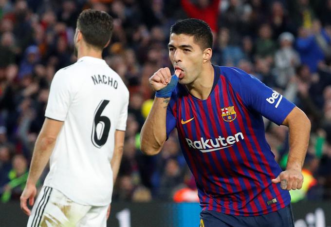 Luis Suarez se je izkazal s tremi goli. | Foto: Reuters