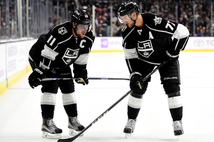 Anže Kopitar Jeff Carter | Foto Getty Images