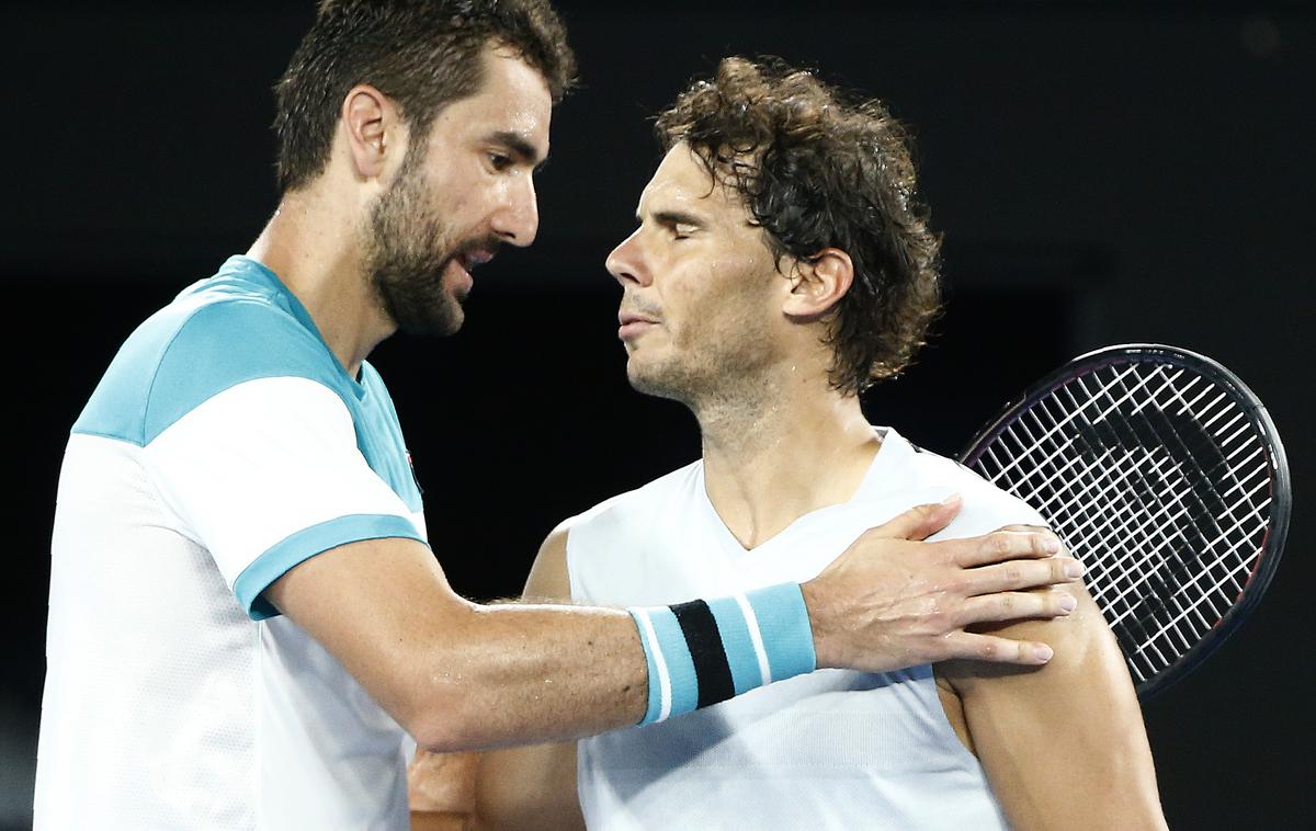 Marin Čilić Rafael Nadal | Foto Reuters