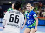 EHF Euro2022: Slovenija - Madžarska, slovenska ženska rokometna reprezentanca Tamara Mavsar