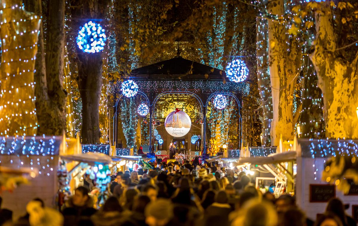 Advent Zagreb | Na Trgu kralja Tomislava bo znova tudi drsališče, bogato gostinsko ponudbo pa bodo obiskovalci adventa lahko preizkušali na več ulicah v središču mesta. | Foto Julien Duval