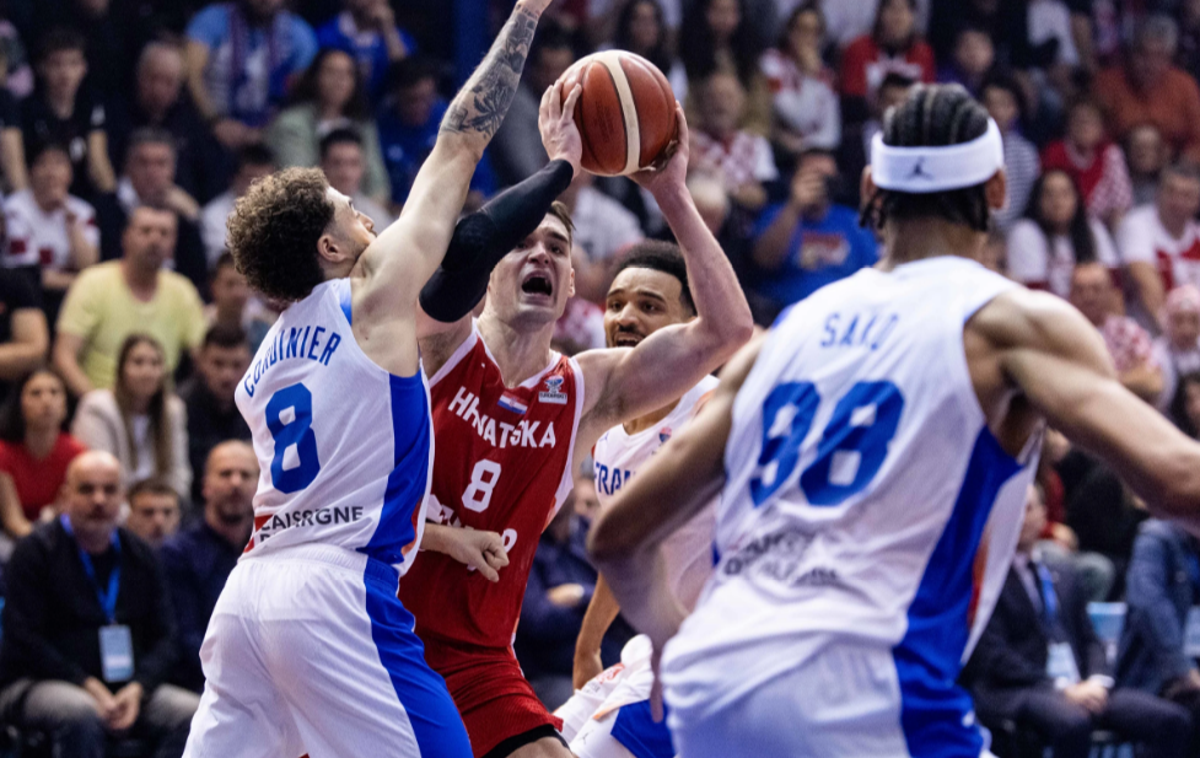 Hrvaška : Francija | Hrvaška je izgubila proti Franciji. | Foto FIBA