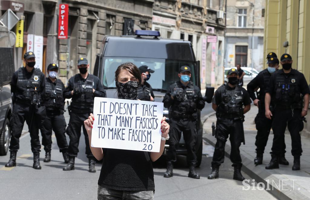 Sarajevo protest