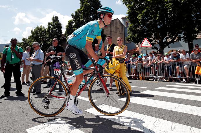 Jakob Fuglsang | Jakob Fuglsang bo še naprej kolesaril za kazahstansko ekipo. | Foto Reuters