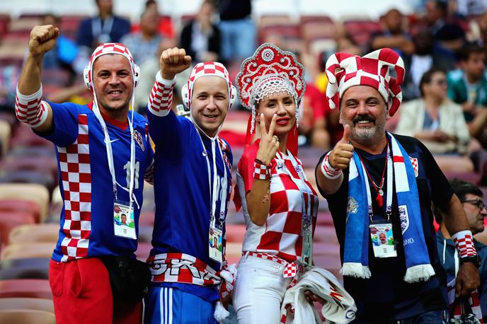 hrvaški navijači vaterpolo kapice | Foto Getty Images