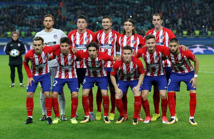 Atletico je v tej sezoni izgubil le enkrat. Na treh tekmah lige prvakov je dosegel le en zadetek. | Foto: Reuters