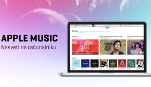 Apple Music nasveti: na računalniku