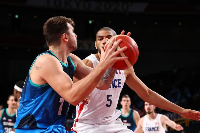 Luka Dončić | Slovenski košarkarji so v polfinalu olimpijskih iger za točko izgubili s Francijo. V soboto se bodo za tretje mesto pomerili z Avstralijo. | Foto Reuters