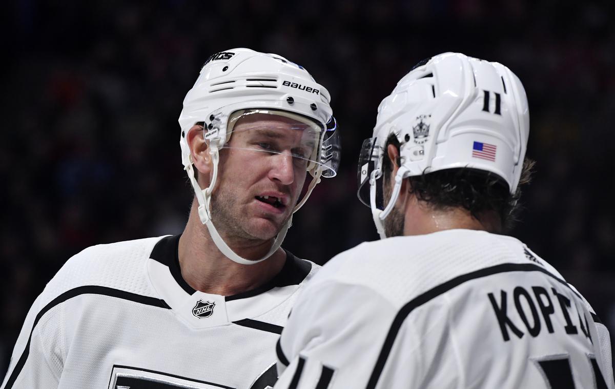 Anže Kopitar Jeff Carter Los Angeles Kings | Jeff Carter ni več soigralec Anžeta Kopitarja. | Foto Reuters