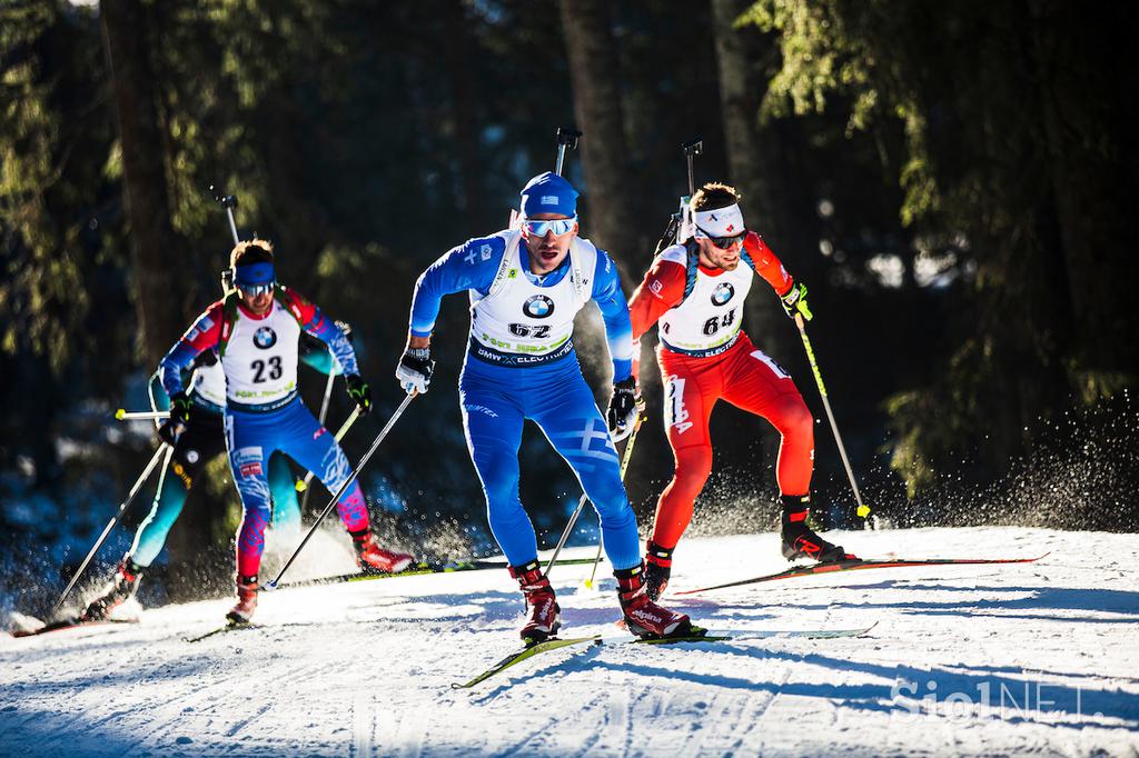 Pokljuka, 20 km, prvi dan