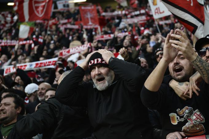 Navijači Monze so pozdravili še drugo zmago nad Juventusom v tej sezoni. | Foto: Reuters