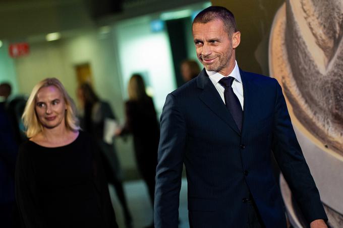 Med gosti je bil tudi Aleksander Čeferin, predsednik Evropske nogometne zveze. | Foto: Sportida