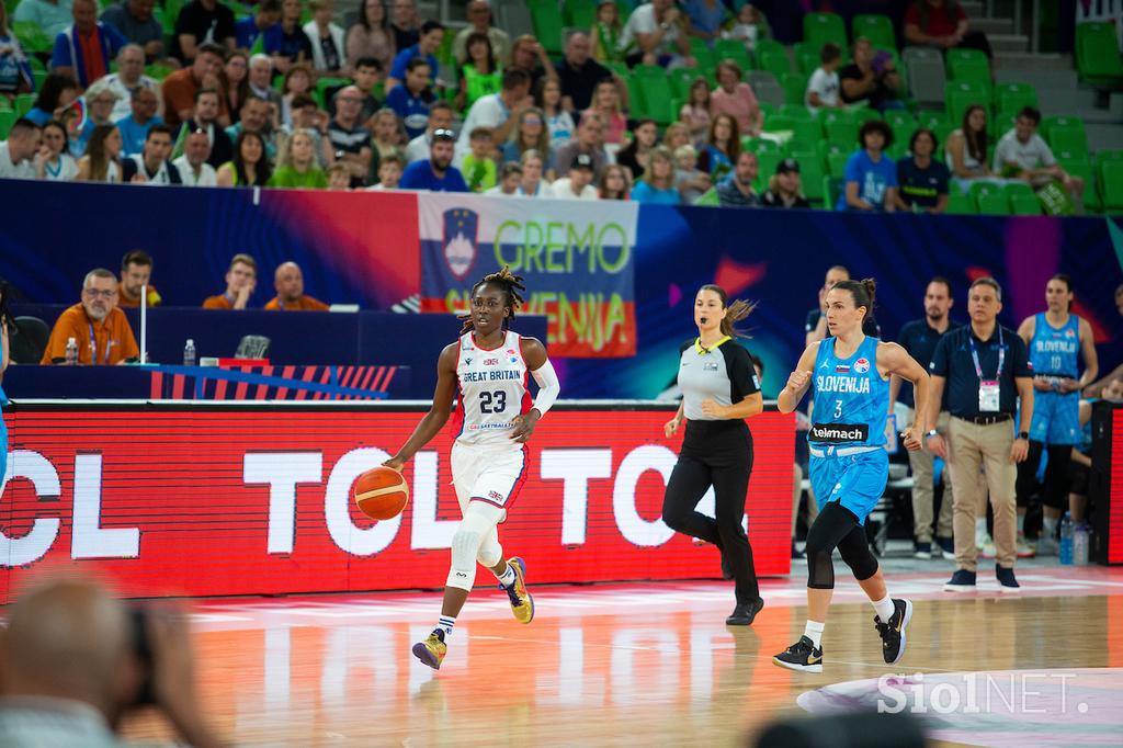 Slovenija : Velika Britanija EuroBasket 2023