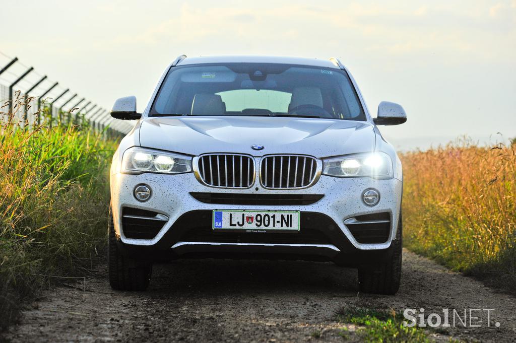 BMW X4 2,0d Xdrive - fotogalerija testnega vozila