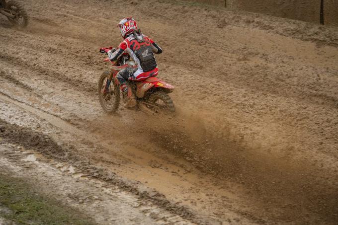 Tim Gajser bo v nedeljo izbiral štartno rampo koz četrti. Vreme naj bi bilo lepše. | Foto: Honda Racing/ShotbyBavo