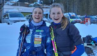 Sanjski vstop v celinski pokal slovenske najstnice