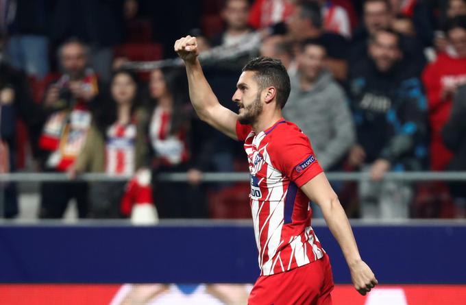 Zaradi poškodbe mišice danes v ekipi Atletica ne bo Kokeja, tako da bo kapetanski trak nosil Jan Oblak. Zaradi kartonov ne sme nastopiti Yannick Carrasco, je pa spet na voljo trenerju Simeoneju Thomas Lemar, ki je bil zadnjih pet dni v izolaciji. Na klopi bo Antoine Griezmann. | Foto: Reuters