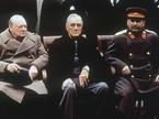 Franklin D. Roosevelt, Stalin in Winston Churchill na Jaltski konferenci