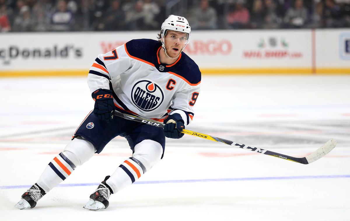 Connor McDavid | Connor McDavid je po kazenskih strelih Edmontonu zagotovil 14. zmago. | Foto Getty Images