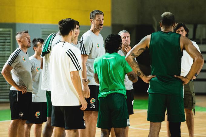 Olimpija ima v zasedbi številne novince.  | Foto: Grega Valančič/Sportida