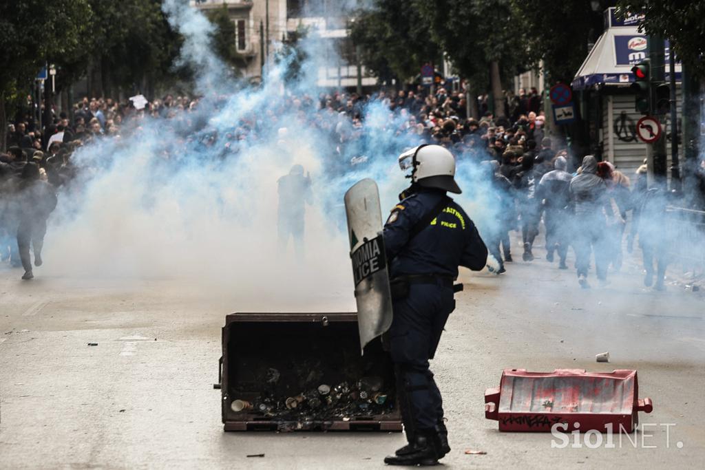 protesti Grčija