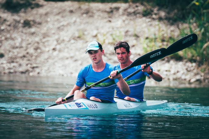 Matevž Manfreda in Alen Mugerli | Matevž Manfreda (levo) je v Beogradu osvojil bronasto odličje. | Foto Blaž Weindorfer/Sportida