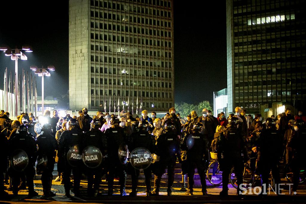 Protest Ljubljana