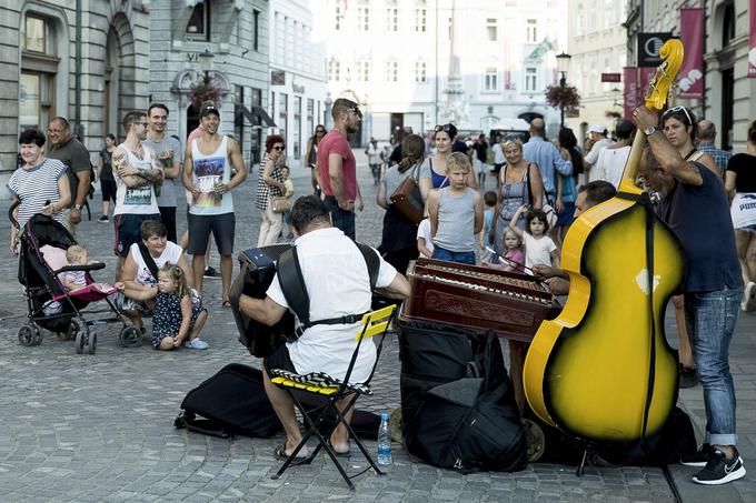 Ulični glasbeniki Ljubljana | Foto: Ana Kovač