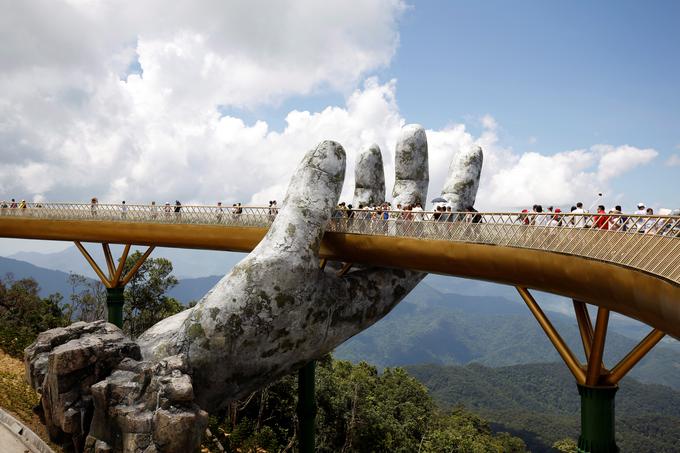 Zlati most v Vietnamu | Foto: Reuters