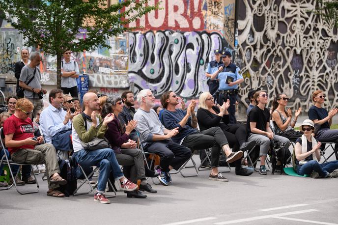 Protest kulturnikov | Foto STA