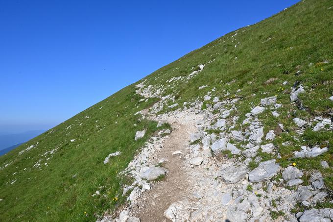 Vzpon na Veliki vrh | Foto: Matej Podgoršek