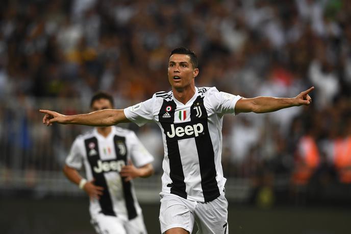 Juventus Milan Cristiano Ronaldo | Cristiano Ronaldo je Juventusu pristreljal zmago in naslov superpokalnega prvaka. | Foto Getty Images