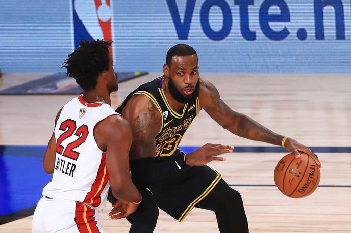 LeBron James | Zvezdniški dvoboj Butler–James se je tokrat končal z zmago prvega. | Foto Getty Images