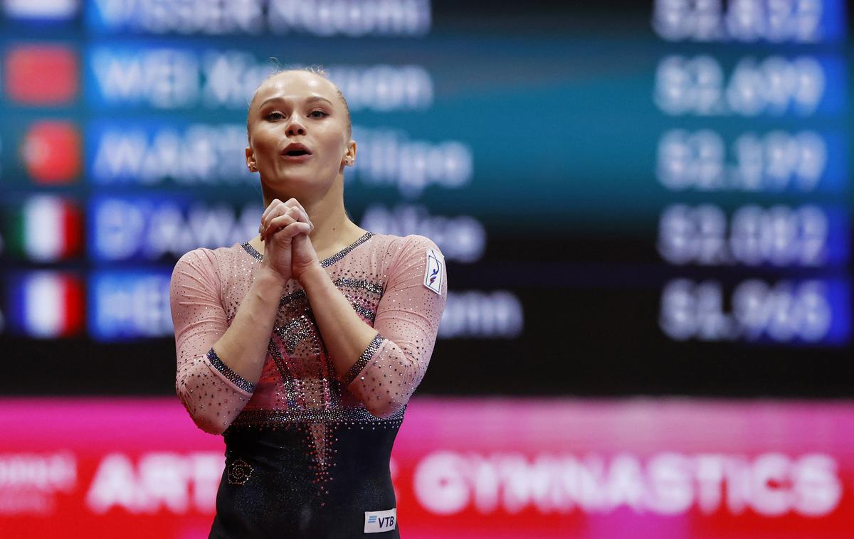 Angelina Melnikova | Angelina Melnikova je svetovna prvakinja v mnogoboju. | Foto Guliverimage