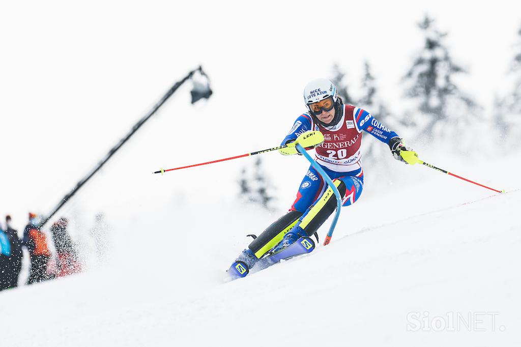 Zlata lisica, slalom