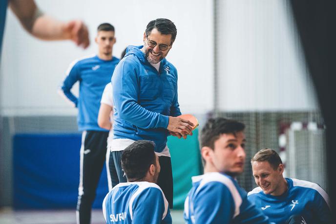 slovenska rokometna reprezentanca, trening, Ljubomir Vranješ | Ljubomir Vranješ trenutno trenira 18 rokometašev. | Foto Grega Valančič/Sportida