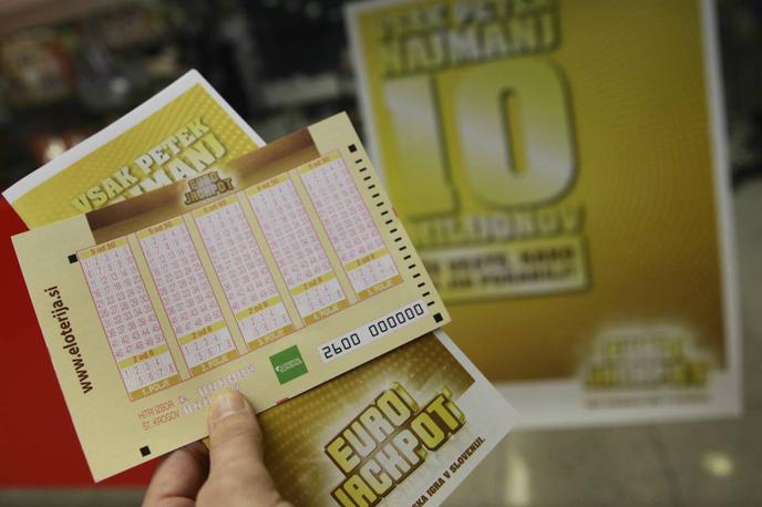 Eurojackpot | Vsak dobitnik Eurojackpota v Sloveniji je razveselil tudi občino, kjer prebiva. | Foto STA