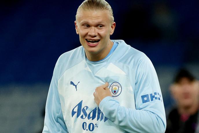 Manchester City Erling Haaland | Erling Haaland zaradi poškodbe stopala ni igral od začetka decembra. | Foto Reuters