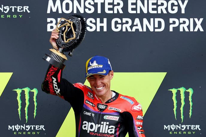 Aleix Espargaro | Aleix Espargaro je do zmage prišel v zadnjem krogu. | Foto Reuters