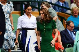 Vojvodinji Kate in Meghan v Wimbledonu