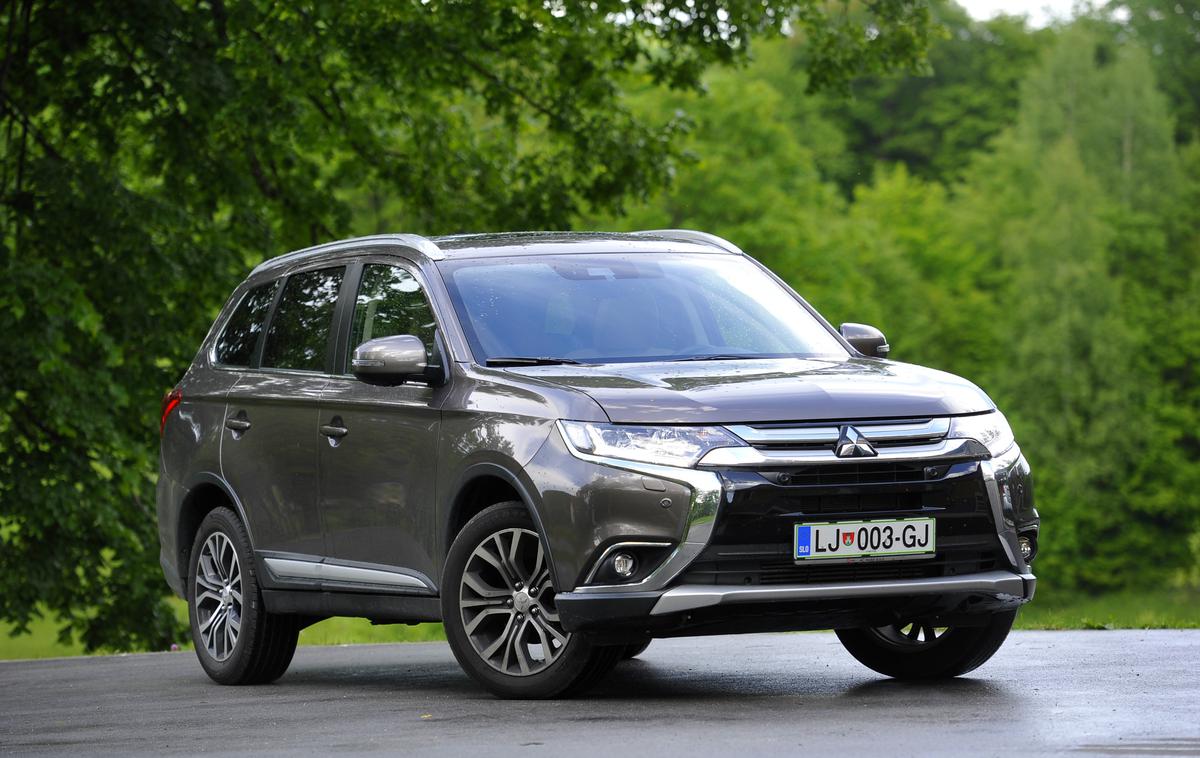 Mitsubishi outlander AWD S-AWC - test | Foto Jure Gregorčič