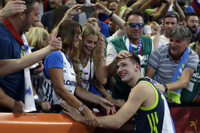 Anamaria Goltes Dončić | Anamaria Goltes in Luka Dončić leta 2017 na EuroBasketu. | Foto Guliverimage