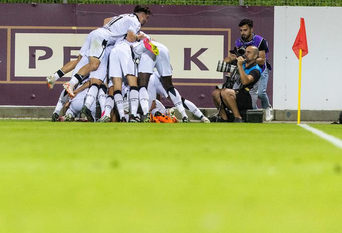 Vitoria Guimaraes je prejšnji četrtek v Celju upravičila vlogo favorita in zmagala s 4:3. | Foto: Vid Ponikvar/Sportida