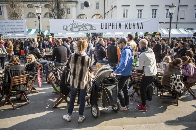 Letos se bo Odprta kuhna začenjala nekoliko pozneje, prav tako pa bo dlje odprta. (foto: Matej Leskovšek) | Foto: Matej Leskovšek