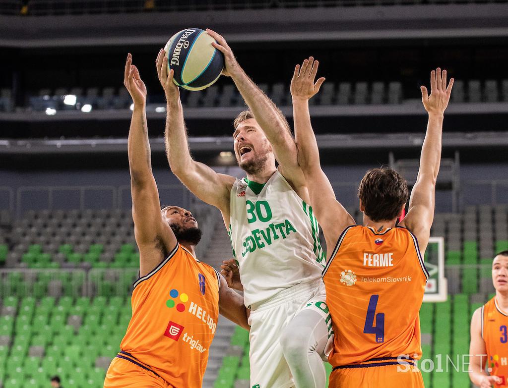 Finale DP v košarki (2. tekma): Cedevita Olimpija - Helios Suns