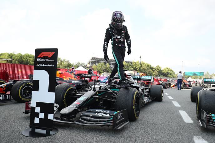 Lewis Hamilton | Lewisu Hamiltonu le še tri zmage manjkajo do izenačitve rekorda Michaela Schumacherja. | Foto Reuters